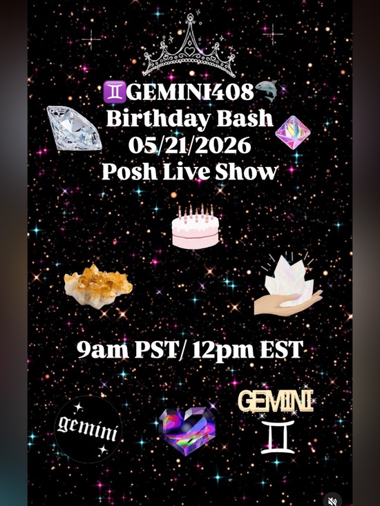 Other - ♊️Gemini408🦈 BIRTHDAY LIVE CRYSTAL SHOW 05/21/26***ALL SALES ARE FINAL***